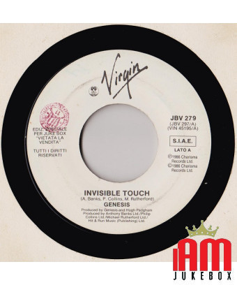 Invisible Touch L'Onda [Genesis,...] – Vinyl 7", 45 RPM, Jukebox [product.brand] 1 - Shop I'm Jukebox 