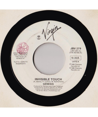 Invisible Touch   L'Onda [Genesis,...] - Vinyl 7", 45 RPM, Jukebox