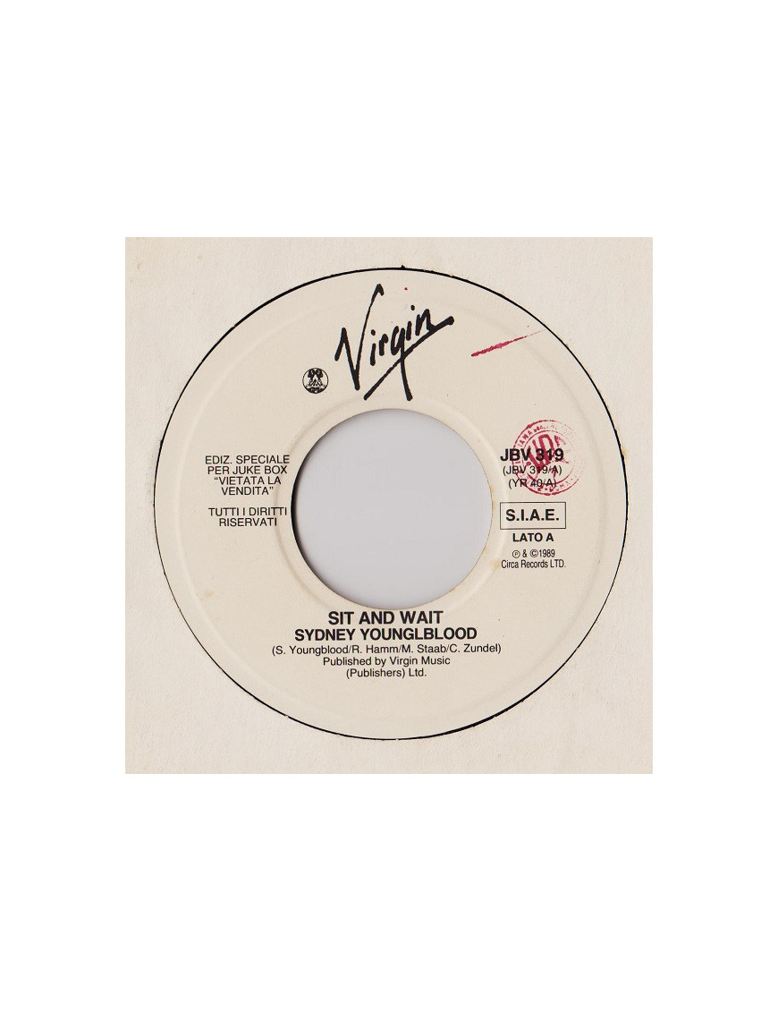 Sit And Wait King Kong Five [Sydney Youngblood,...] – Vinyl 7", 45 RPM, Jukebox [product.brand] 1 - Shop I'm Jukebox 