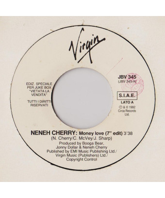 Money Love (7" Edit) Carry On (Radio Version) [Neneh Cherry,...] - Vinyl 7", 45 RPM, Jukebox [product.brand] 1 - Shop I'm Jukebo