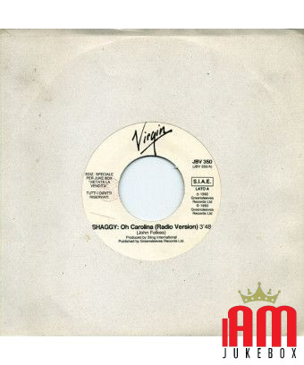 Oh Carolina Believe [Shaggy,...] - Vinyle 7", 45 RPM, Jukebox [product.brand] 1 - Shop I'm Jukebox 