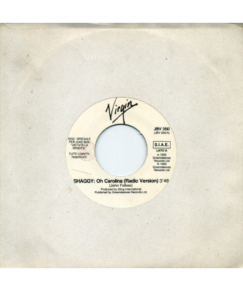 Oh Carolina Believe [Shaggy,...] – Vinyl 7", 45 RPM, Jukebox [product.brand] 1 - Shop I'm Jukebox 