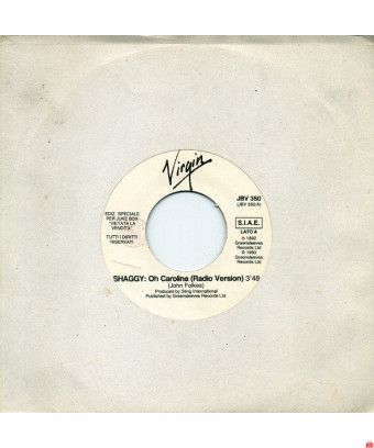 Oh Carolina Believe [Shaggy,...] - Vinyle 7", 45 RPM, Jukebox [product.brand] 1 - Shop I'm Jukebox 