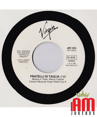 Fratelli Di Taglia [Marco Carena] - Vinyl 7", 45 RPM, Jukebox [product.brand] 1 - Shop I'm Jukebox 