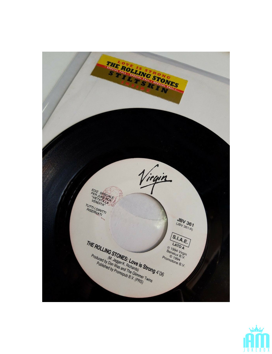 L'amour est fort à l'intérieur [The Rolling Stones,...] - Vinyl 7", 45 RPM, Jukebox [product.brand] 1 - Shop I'm Jukebox 