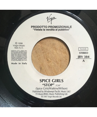 Arrêtez si vous ne pouvez pas dire non [Spice Girls,...] - Vinyl 7", 45 RPM, Promo, Stéréo [product.brand] 1 - Shop I'm Jukebox 