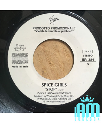 Arrêtez si vous ne pouvez pas dire non [Spice Girls,...] - Vinyl 7", 45 RPM, Promo, Stéréo [product.brand] 1 - Shop I'm Jukebox 