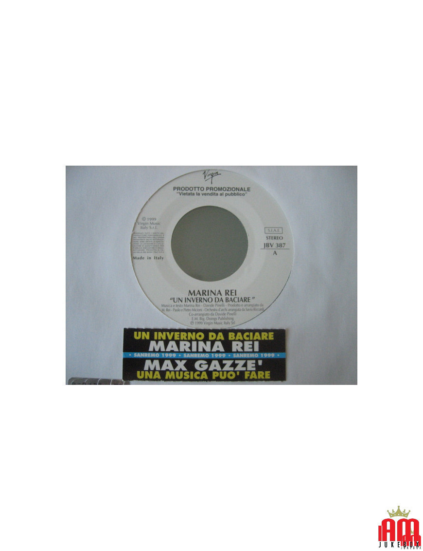 A Kissable Winter A Music Can Make [Marina Rei,...] - Vinyl 7", 45 RPM, Single [product.brand] 1 - Shop I'm Jukebox 