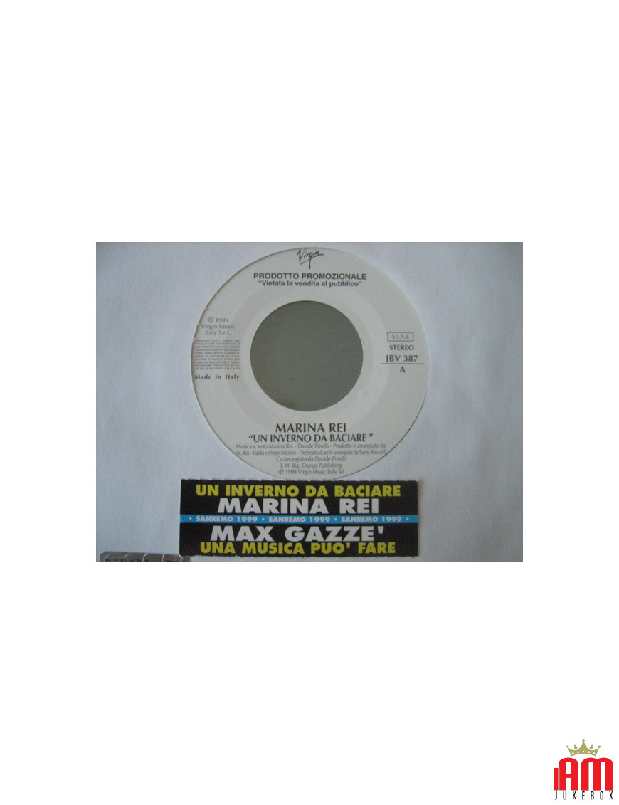 A Kissable Winter A Music Can Make [Marina Rei,...] – Vinyl 7", 45 RPM, Single