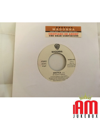 Erotica Che Gran Confusio [Madonna,...] - Vinyl 7", 45 RPM, Single, Promo [product.brand] 1 - Shop I'm Jukebox 