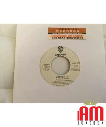 Erotik Che Gran Confusio [Madonna,...] – Vinyl 7", 45 RPM, Single, Promo [product.brand] 1 - Shop I'm Jukebox 