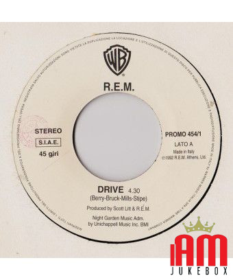 Drive Sentinel [REM,...] - Vinyl 7", 45 RPM [product.brand] 1 - Shop I'm Jukebox 