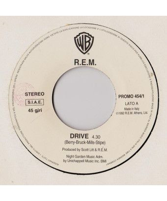 Drive Sentinel [REM,...] – Vinyl 7", 45 RPM [product.brand] 1 - Shop I'm Jukebox 