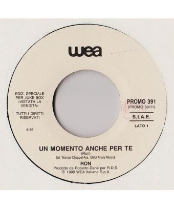 Un Momento Anche Per Te Driving [Ron (16),...] - Vinyl 7", 45 RPM, Jukebox [product.brand] 1 - Shop I'm Jukebox 