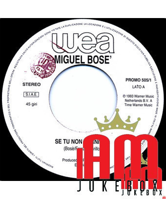If You Don't Come Back I'll Stand By You [Miguel Bosé,...] - Vinyl 7", 45 RPM, Promo [product.brand] 1 - Shop I'm Jukebox 