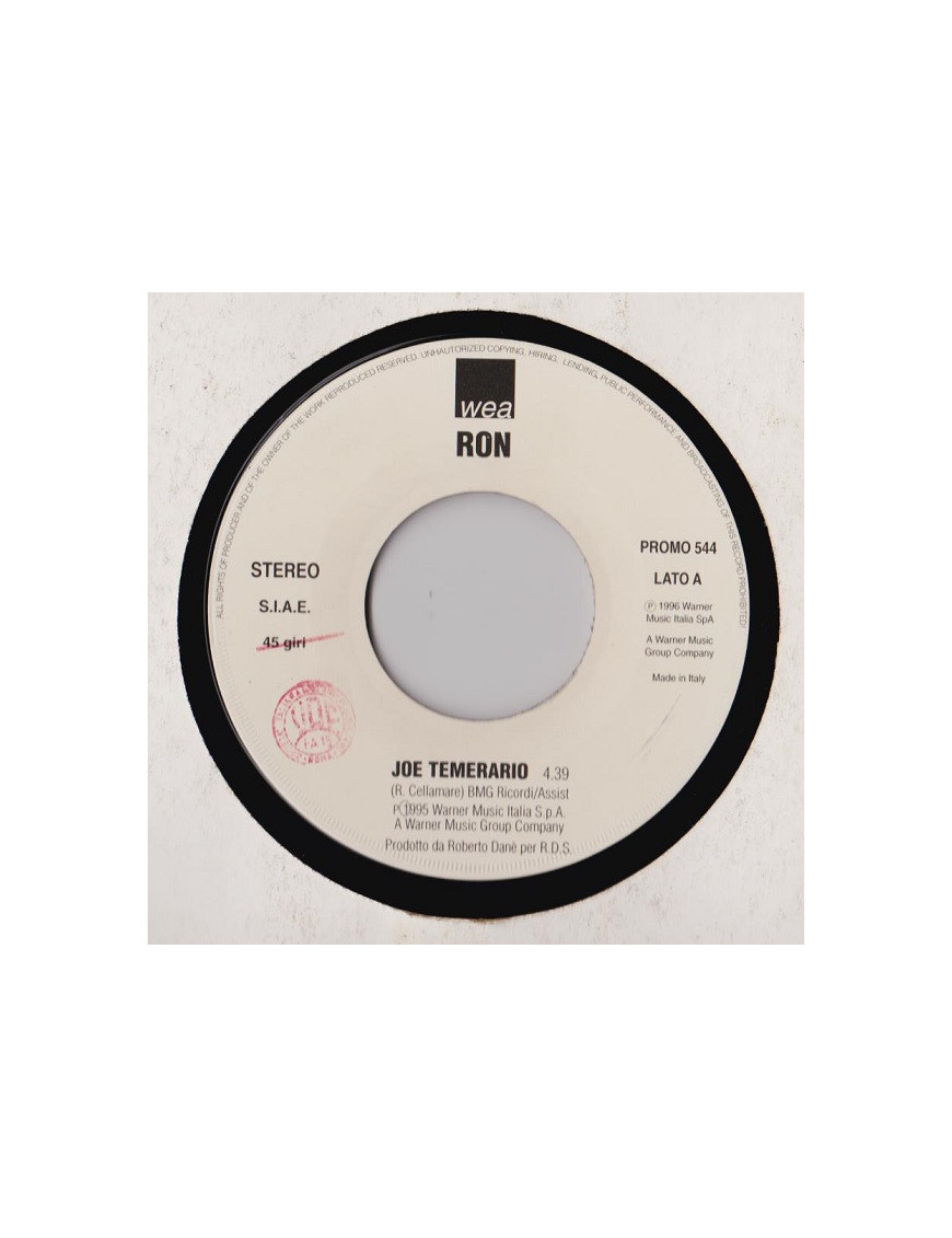 Joe Temerario You Oughta Know [Ron (16),...] - Vinyl 7", 45 RPM, Jukebox, Promo [product.brand] 1 - Shop I'm Jukebox 