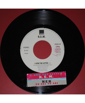 E-Bow The Letter Tu Sei, Tu Sai [REM,...] – Vinyl 7", 45 RPM, Promo