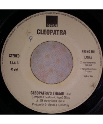 Cleopatra's Theme   Fammi Battere Il Cuore [Cleopatra,...] - Vinyl 7", 45 RPM, Promo