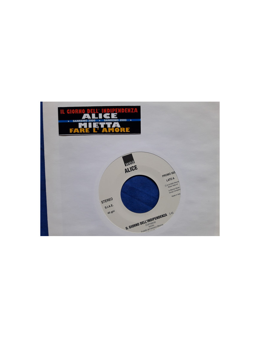 Independence Day Making Love [Alice (4),...] – Vinyl 7", 45 RPM, Promo [product.brand] 1 - Shop I'm Jukebox 