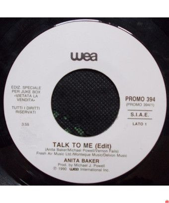 Talk To Me (Edit) Killer [Anita Baker,...] - Vinyle 7", 45 tours, Jukebox [product.brand] 1 - Shop I'm Jukebox 