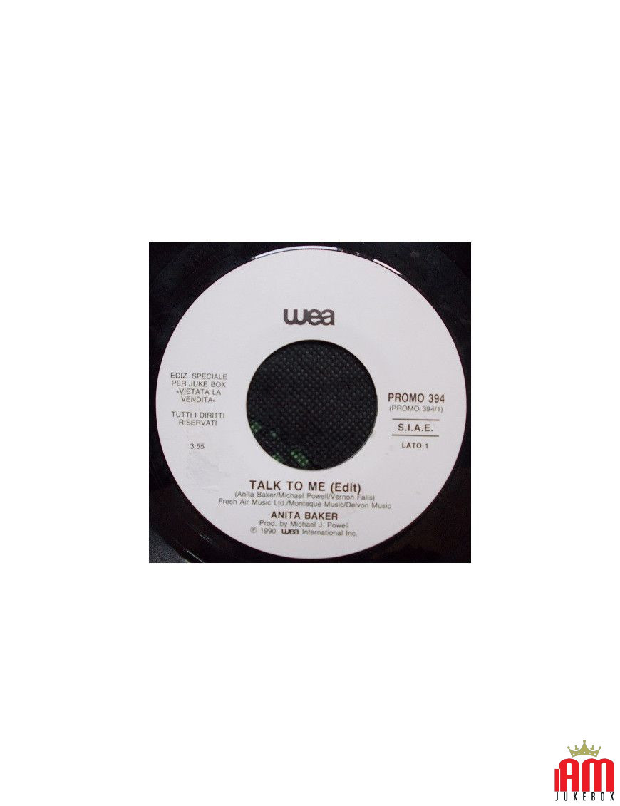 Talk To Me (Edit) Killer [Anita Baker,...] - Vinyle 7", 45 tours, Jukebox [product.brand] 1 - Shop I'm Jukebox 