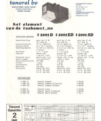 Phonic unit turntable head / cartridge without tip Componenti Elettronici 1 - Shop I'm Jukebox 