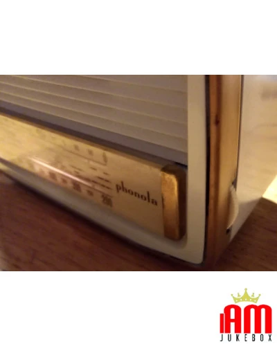 Francese Idea regalo PHONOLA 5589 In Bachelite originale vintage 1959/60 2 Radio Valvolari [product.weight]2 Shop I'm Jukebox ia