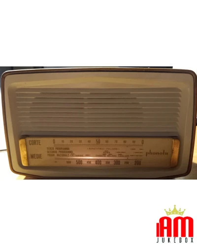 Francese Idea regalo PHONOLA 5589 In Bachelite originale vintage 1959/60 2 Radio Valvolari [product.weight]2 Shop I'm Jukebox ia