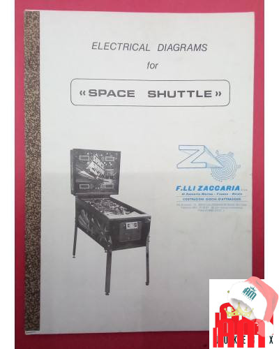 Italiano (Italian) [product.brand]MANUALE SPACE SHUTTLE ZACCARIA (originale) 1 Manuali Flipper 1 Shop I'm Jukebox iamjukebox.it 