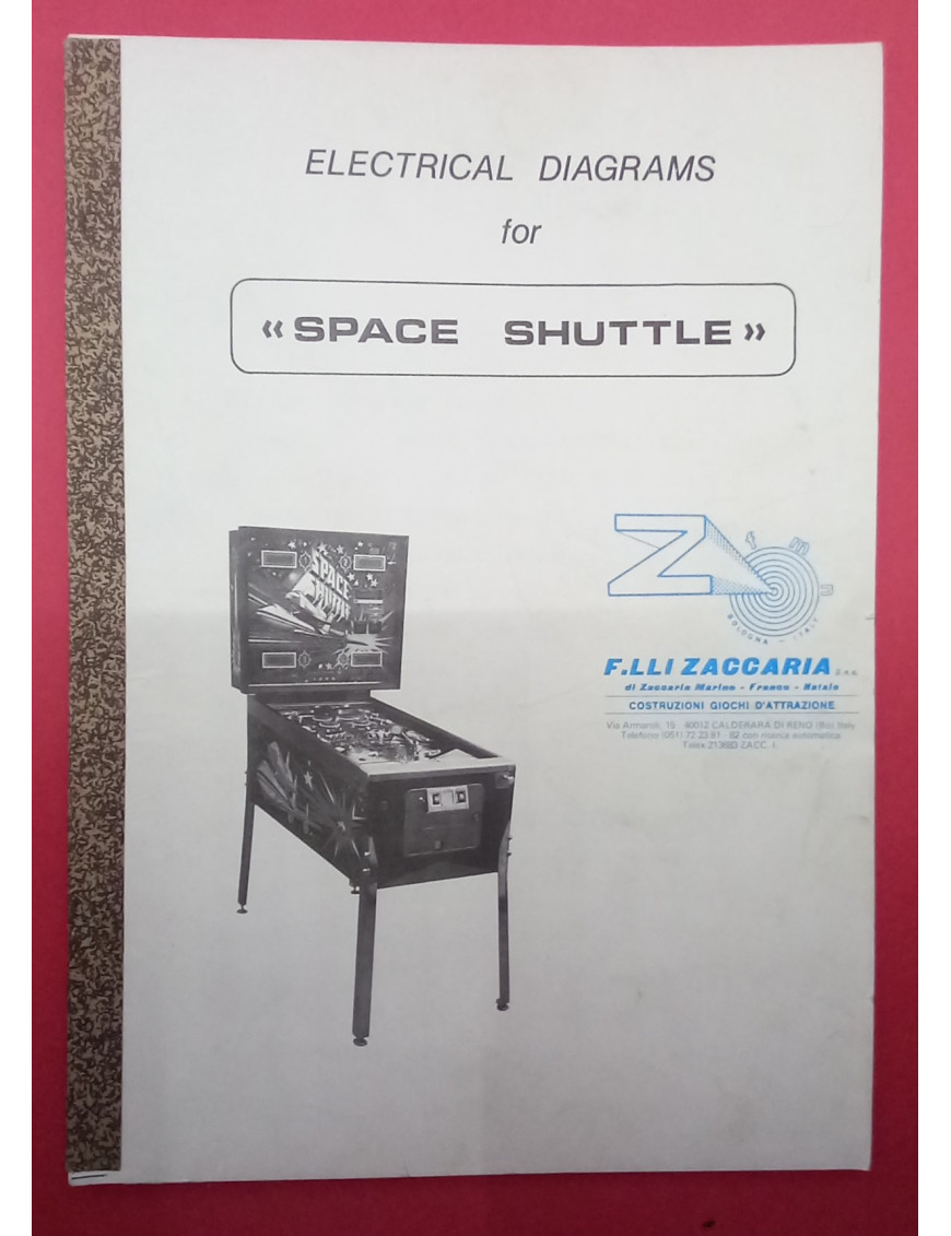 MANUALE SPACE SHUTTLE ZACCARIA (originale) [product.brand] 1 - Shop I'm Jukebox 