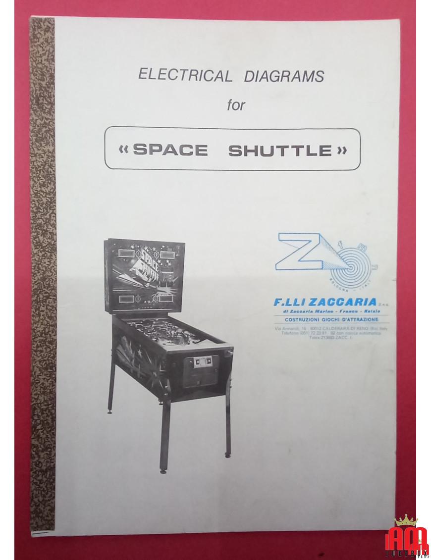 SPACE SHUTTLE ZACCARIA HANDBUCH (Original) [product.brand] 1 - Shop I'm Jukebox 