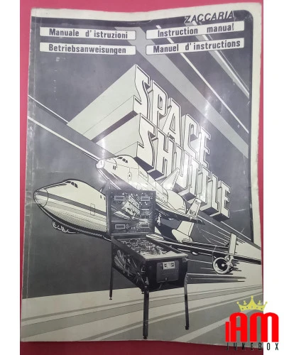 Francese [product.brand]MANUALE SPACE SHUTTLE ZACCARIA (originale) 1 Manuels Flipper [product.weight]1 Shop I'm Jukebox iamjukeb