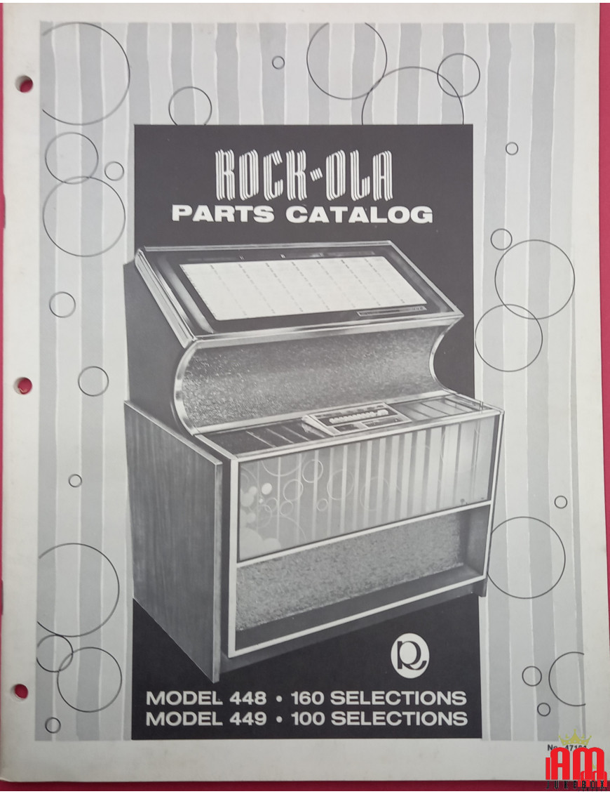 ROCK OLA MOD 450-160 451-100 MANUEL (original) Manuels du juke-box [product.brand] Condition: comme neuf [product.supplier] 1 MA