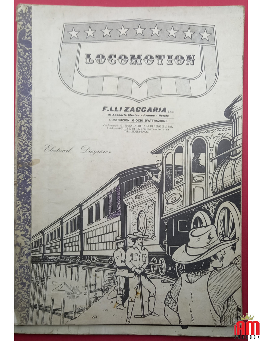 LOCOMOTION MANUAL ZACCARIA Electrical diagrams (original) [product.brand] 1 - Shop I'm Jukebox 