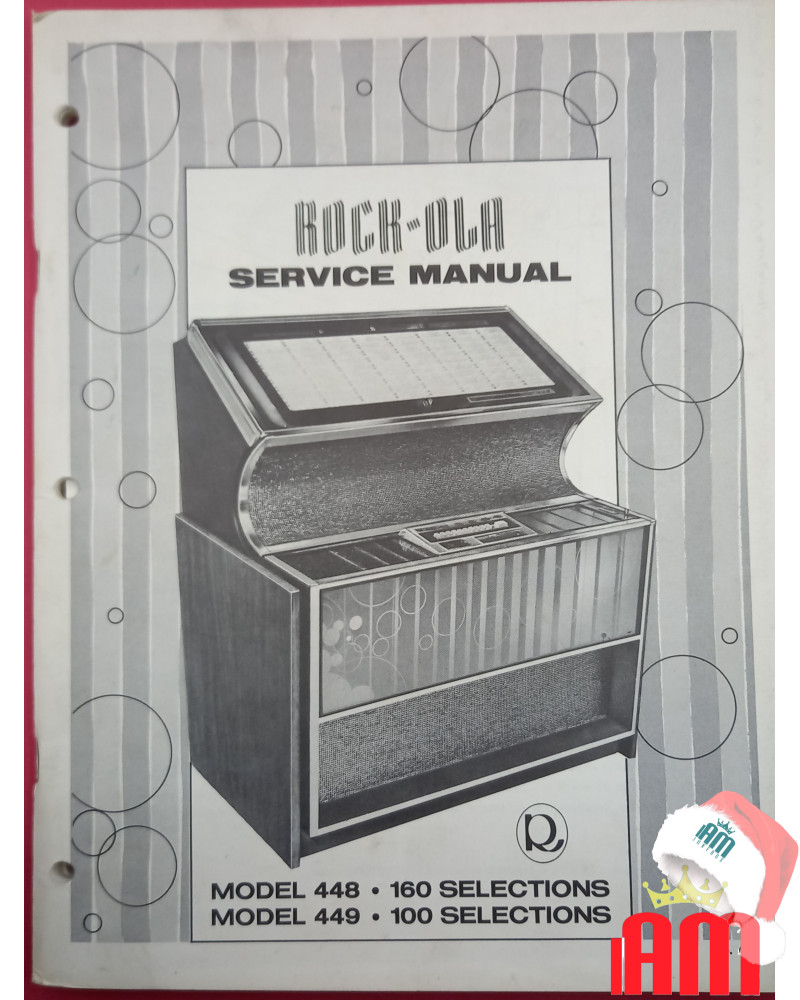 Italiano (Italian) [product.brand]MANUALE ROCK OLA MOD 448 -160 o 449-100 (originale) 1 Manuali jukebox 1 Shop I'm Jukebox iamju