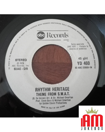 I'm Easy Theme von SWAT [Keith Carradine,...] – Vinyl 7", 45 RPM, Jukebox [product.brand] 1 - Shop I'm Jukebox 