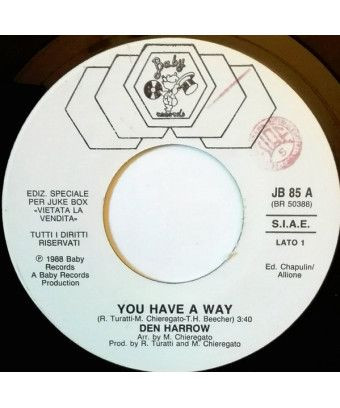 You Have A Way Guitarra (Acid Remix) [Den Harrow,...] - Vinyle 7", 45 RPM, Jukebox [product.brand] 1 - Shop I'm Jukebox 