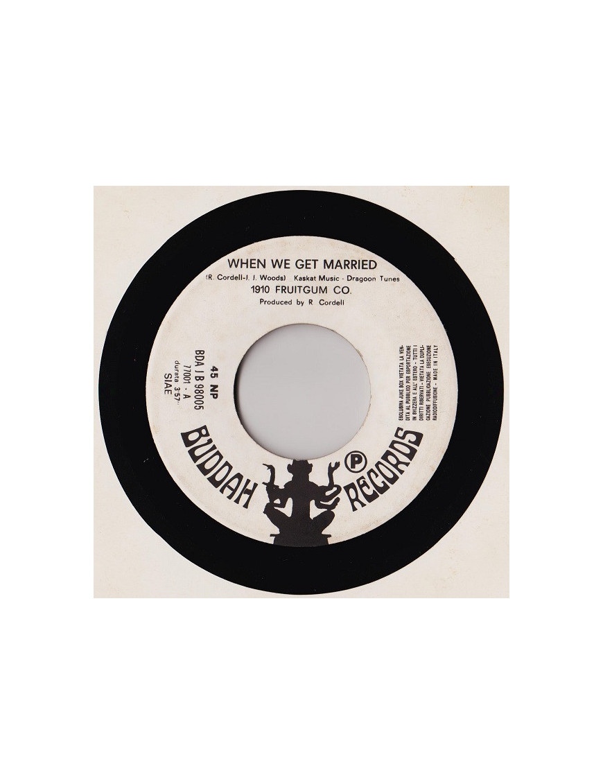 When We Get Married   Lay Down (Candles In The Rain) [1910 Fruitgum Company,...] - Vinyl 7", 45 RPM, Jukebox