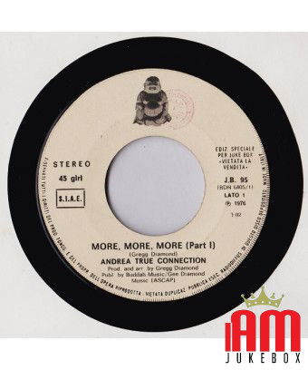 Mehr, mehr, mehr (Teil I) Piccolo [Andrea True Connection,...] – Vinyl 7", 45 RPM, Jukebox [product.brand] 1 - Shop I'm Jukebox 