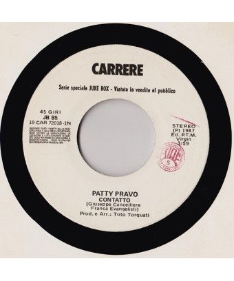 Contact I Get The Sweetest Feeling (Original Version) [Patty Pravo,...] - Vinyl 7", 45 RPM, Jukebox, Stereo [product.brand] 1 - 