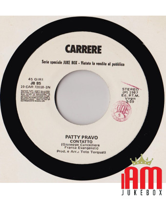 Contact I Get The Sweetest Feeling (Version originale) [Patty Pravo,...] - Vinyle 7", 45 RPM, Jukebox, Stéréo [product.brand] 1 