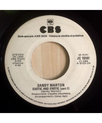 Exotic And Erotic (Part 1) Cold As Ice [Sandy Marton,...] - Vinyl 7", 45 RPM, Jukebox [product.brand] 1 - Shop I'm Jukebox 