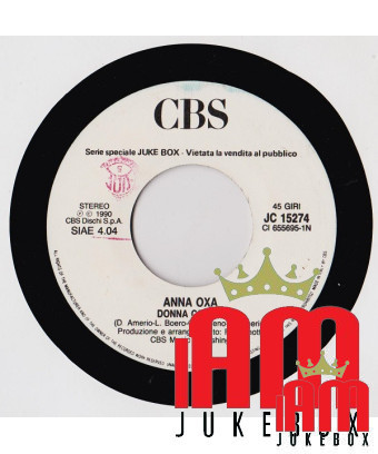 Donna Con Te Donna Con Te [Anna Oxa,...] - Vinyle 7", 45 RPM, Jukebox [product.brand] 1 - Shop I'm Jukebox 