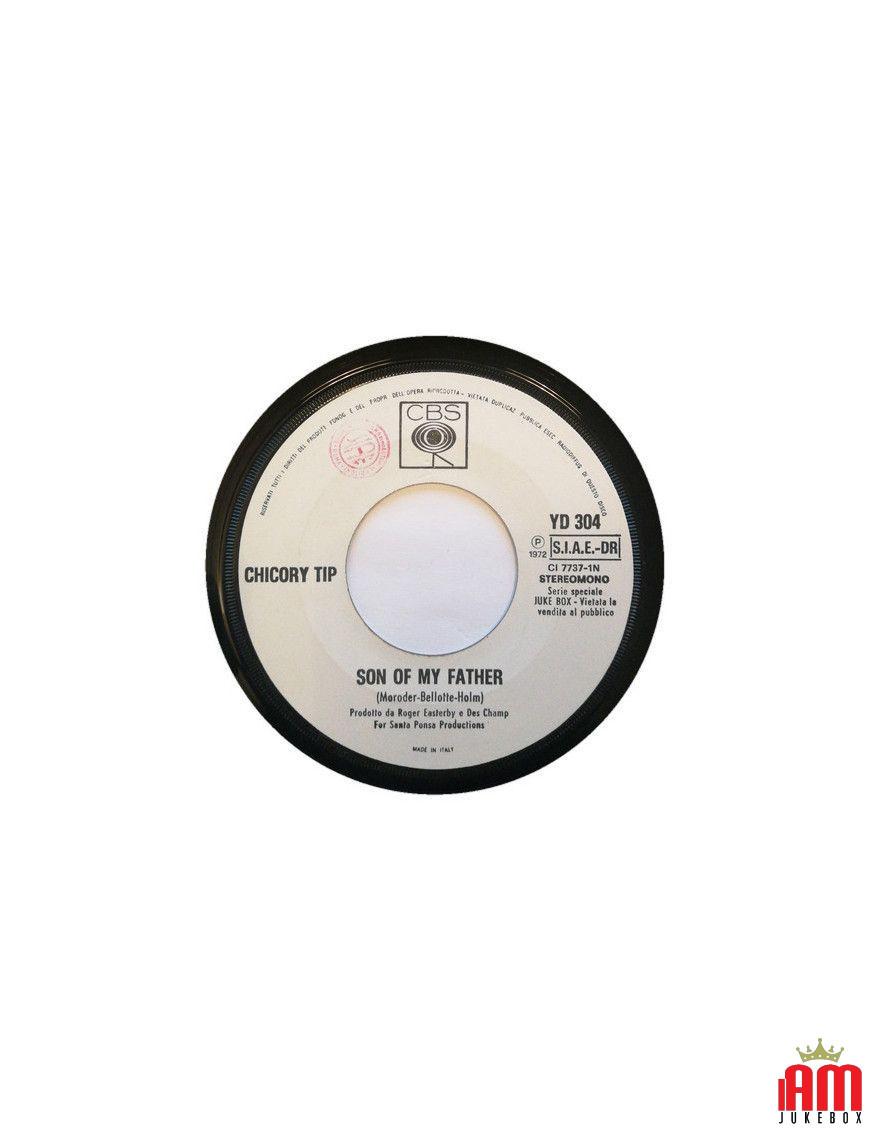 Son Of My Father Valzer Di Fine Stagione [Chicory Tip,...] - Vinyl 7", 45 RPM, Jukebox [product.brand] 1 - Shop I'm Jukebox 