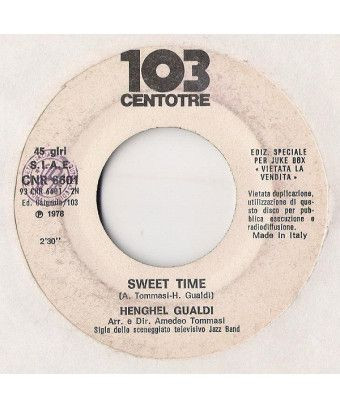 Sweet Time Rien N'Est Plus Beau Que L'Amour [Henghel Gualdi,...] - Vinyl 7", 45 RPM, Jukebox, Stéréo [product.brand] 1 - Shop I'