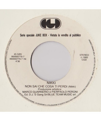 Non Sai Che Cosa Ti Perdi   Non C'È [Nikki (12),...] - Vinyl 7", 45 RPM, Jukebox
