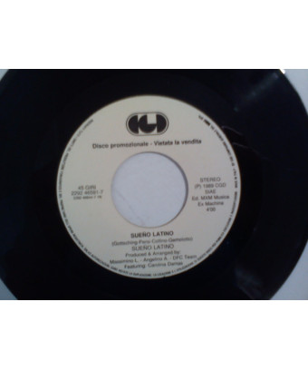 Sueño Latino Musica Veloce [Sueño Latino,...] – Vinyl 7", 45 RPM, Promo [product.brand] 1 - Shop I'm Jukebox 