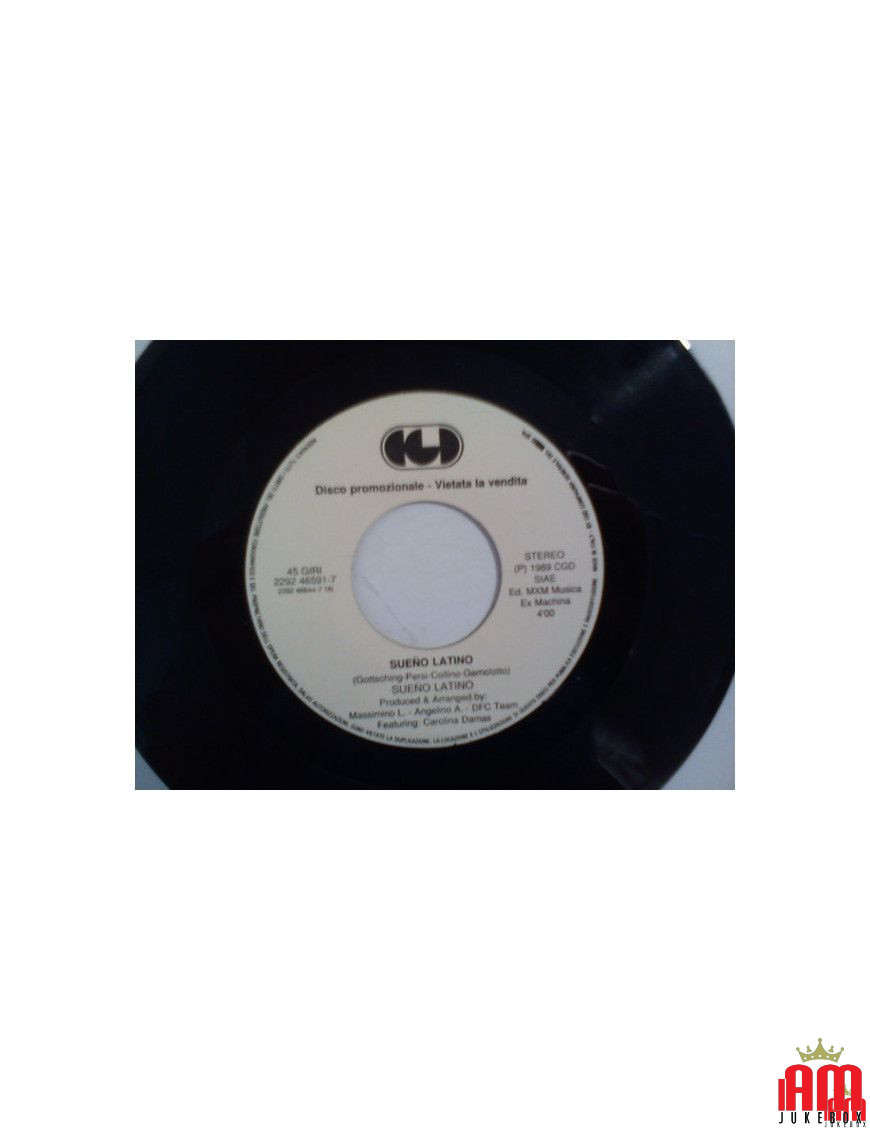 Sueño Latino Musica Veloce [Sueño Latino,...] – Vinyl 7", 45 RPM, Promo [product.brand] 1 - Shop I'm Jukebox 