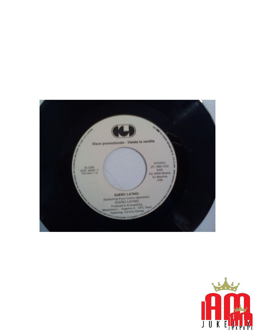 Sueño Latino Musica Veloce [Sueño Latino,...] - Vinyl 7", 45 RPM, Promo [product.brand] 1 - Shop I'm Jukebox 