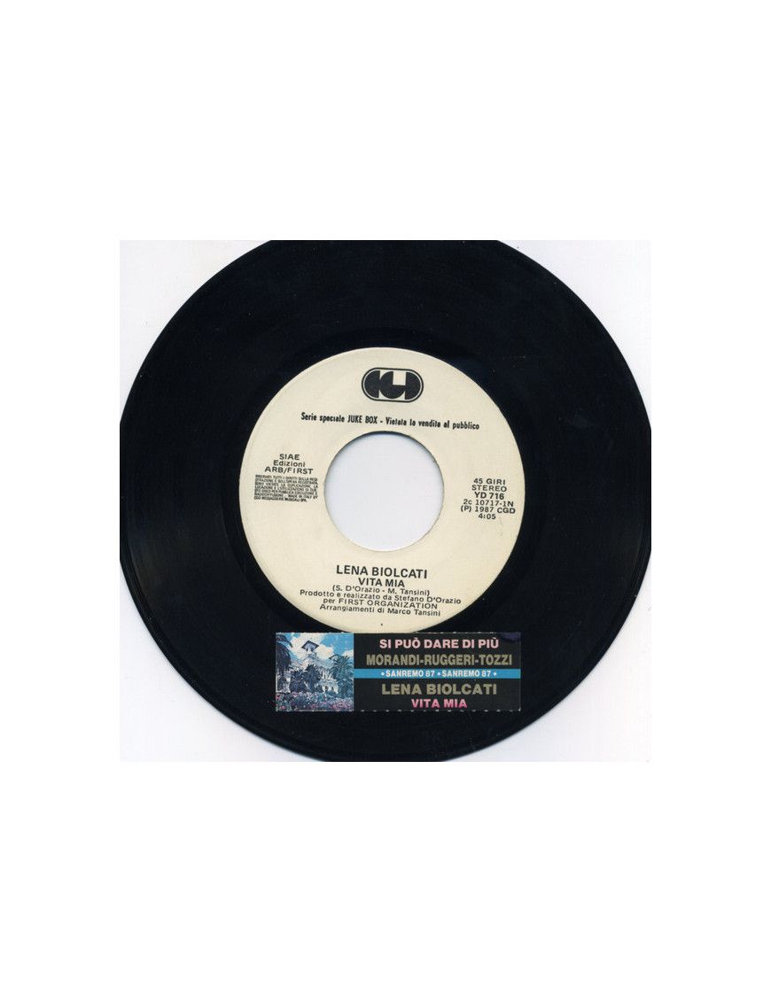 You Can Give More My Life [Gianni Morandi,...] – Vinyl 7", 45 RPM, Jukebox [product.brand] 1 - Shop I'm Jukebox 